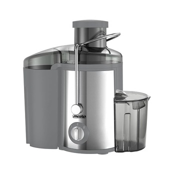 Storcator de Fructe Mesko, Putere 600W, 3 Viteze, Colector Pulpa 1.5L, Recipient Suc 0.45L, Culoare Negru/Argintiu Storcator de Fructe Mesko, Putere 600W, 3 Viteze, Colector Pulpa 1.5L, Recipient Suc 0.45L, Culoare Negru/Argintiu