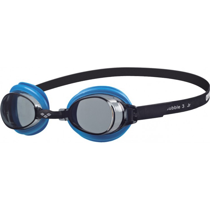 Очила за плуване Arena Bubble 3 за деца, Smoke-Turquoise-Black, NS