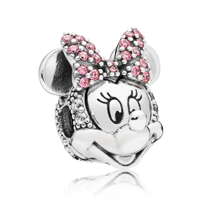 Pandora ékszer Disney Csillámló Minnie portré klip