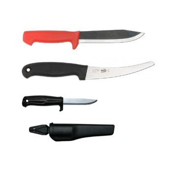Set 3 cutite de macelarit peste Mora, CP35 Set 3 cutite de macelarit peste Mora, CP35