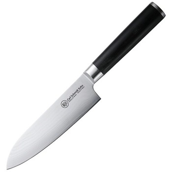 Cutit Santoku Konstanz, otel damasc 67 straturi, duritate HRC 62, lama 18 cm Cutit Santoku Konstanz, otel damasc 67 straturi, duritate HRC 62, lama 18 cm