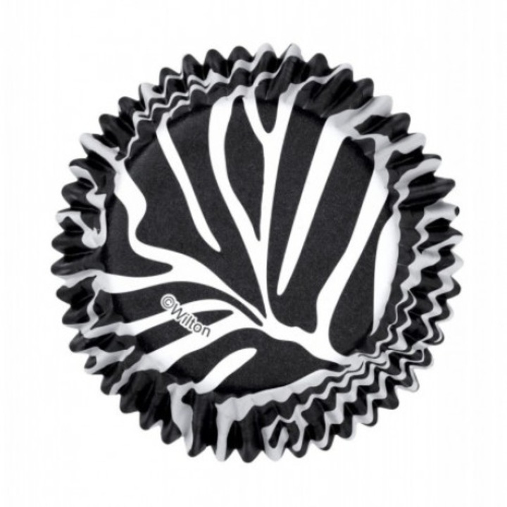 Комплект 36 хартии за мъфини "Зебра", Wilton