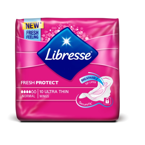 Absorbante, Libresse Ultra Normal Thin Wings, 10 buc/set