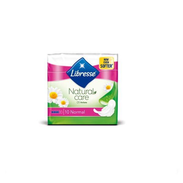 Absorbante, Libresse Natural Care Ultra Normal, 10 buc/set
