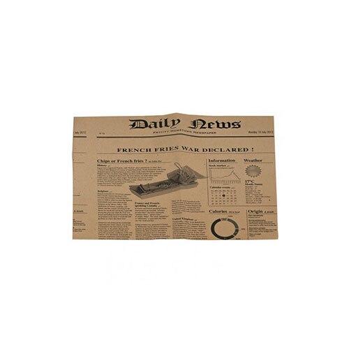 Hartie ziar, kraft, 35x27cm, SET 1000buc