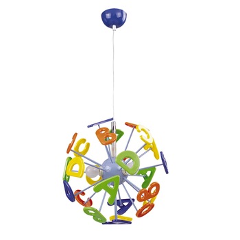 Pendul Rabalux Copii Abc IL-334716 3 x E14 max 40W Pendul Rabalux Copii Abc IL-334716 3 x E14 max 40W
