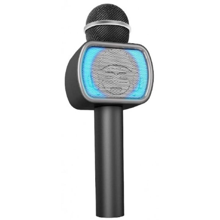 Mini boxa microfon All-in-one Bluetooth Karaoke 3W iDance negru