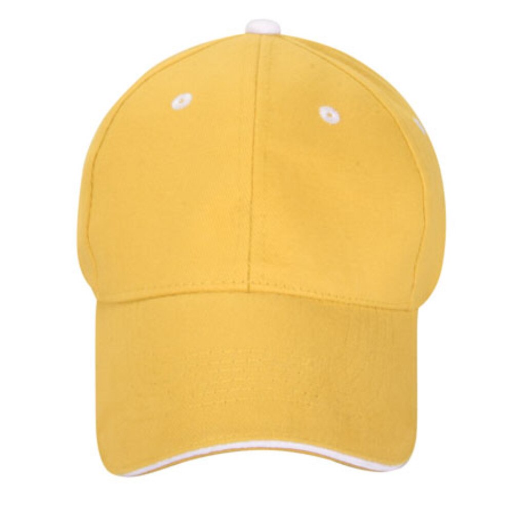 Sapca baseball 6 panele, Bosty, Galben