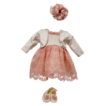 Rochie botez, model Pink Angel, culoare roz, varsta 3-6 luni Rochie botez, model Pink Angel, culoare roz, varsta 3-6 luni