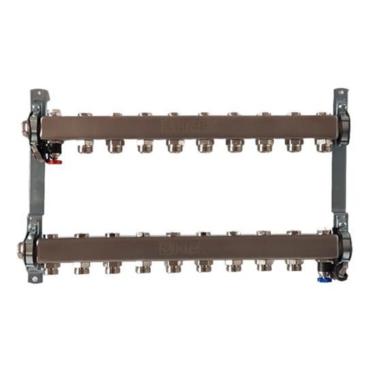 Ansamblu distribuitor inox 9 cai detentor HERZ Armaturen