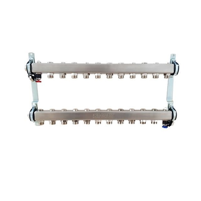 Ansamblu distribuitor inox detentor - 11 circuite HERZ