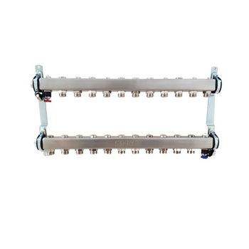 Ansamblu distribuitor inox detentor - 11 circuite HERZ Ansamblu distribuitor inox detentor - 11 circuite HERZ