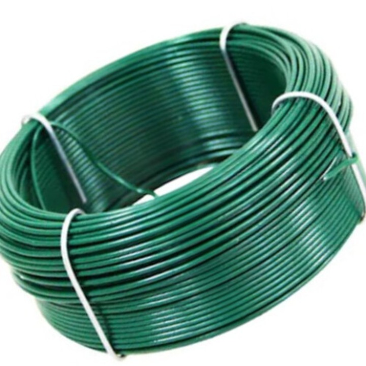 EVOTOOLS, Műanyaggal bevont horganyzott huzal, 1,2 mm, 50 m tekercs