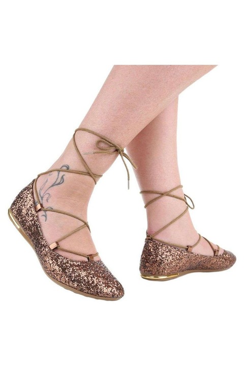 Balerini Super Me bronze marime 37