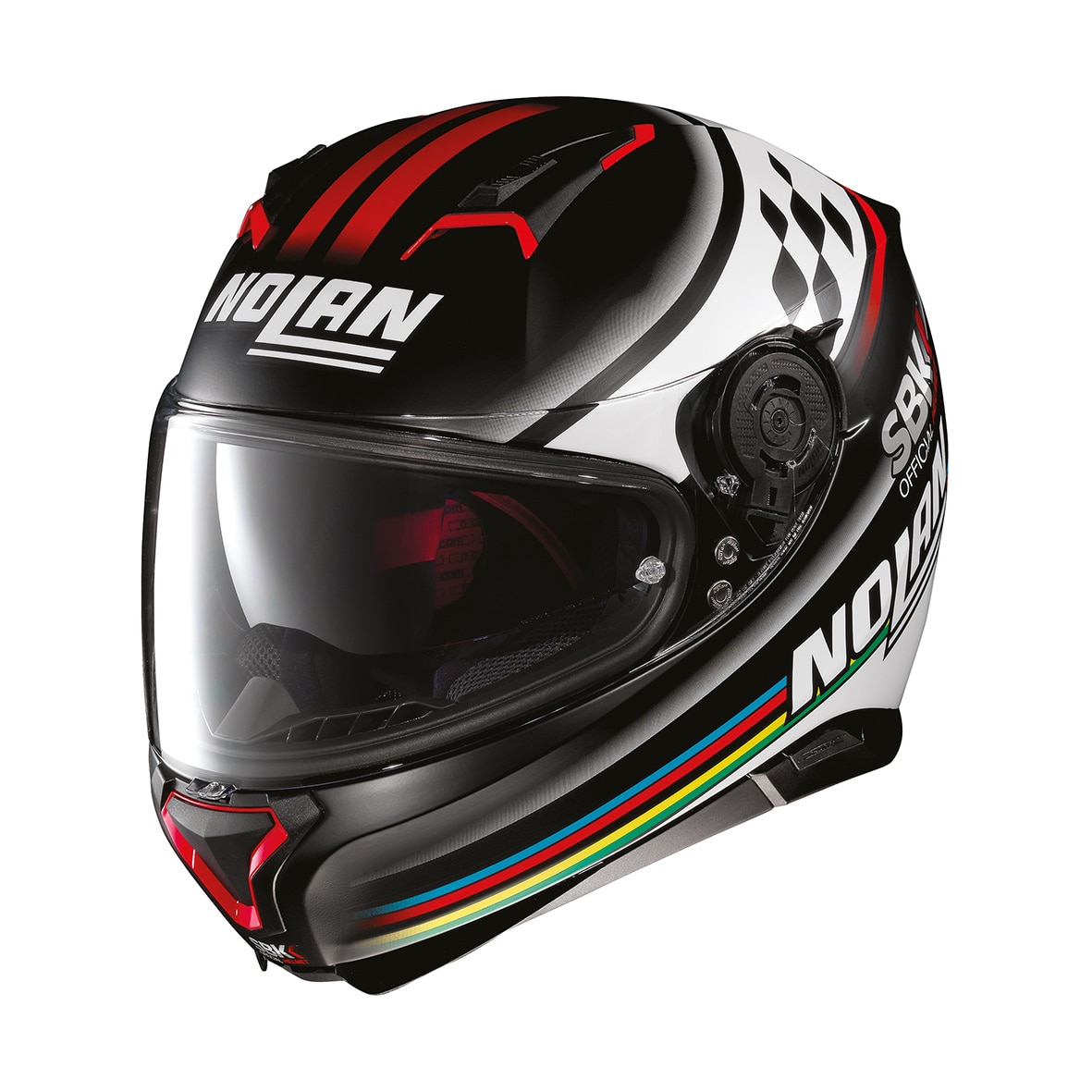 Casca moto NOLAN full-face - N87 SBK, flat black, 2XL