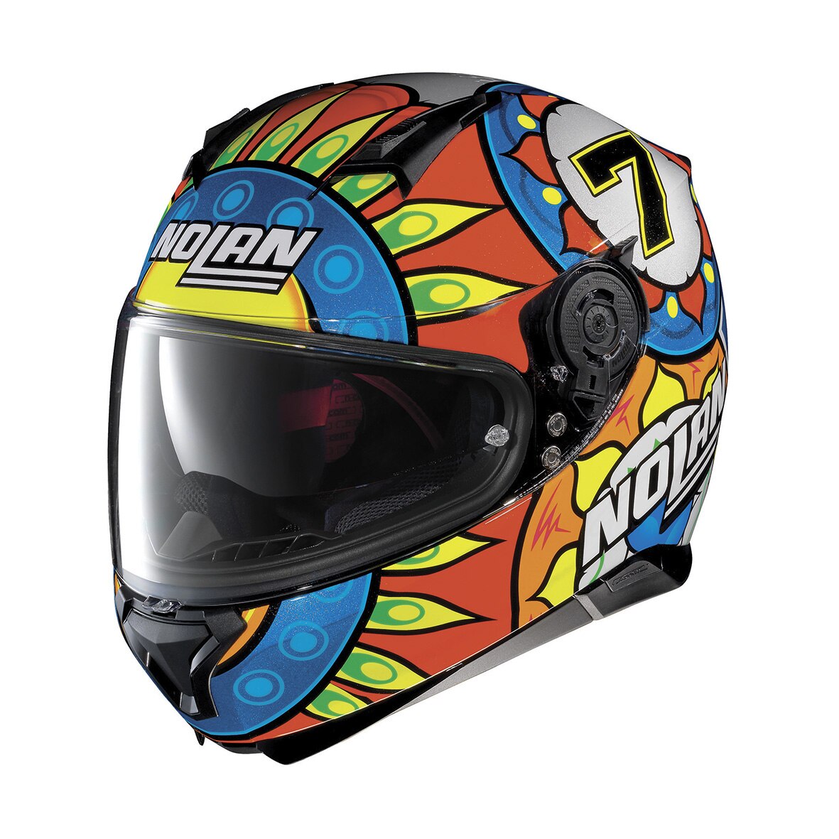 Casca moto NOLAN full-face - N87 Gemini Replica, Davies / metal black, 2XL
