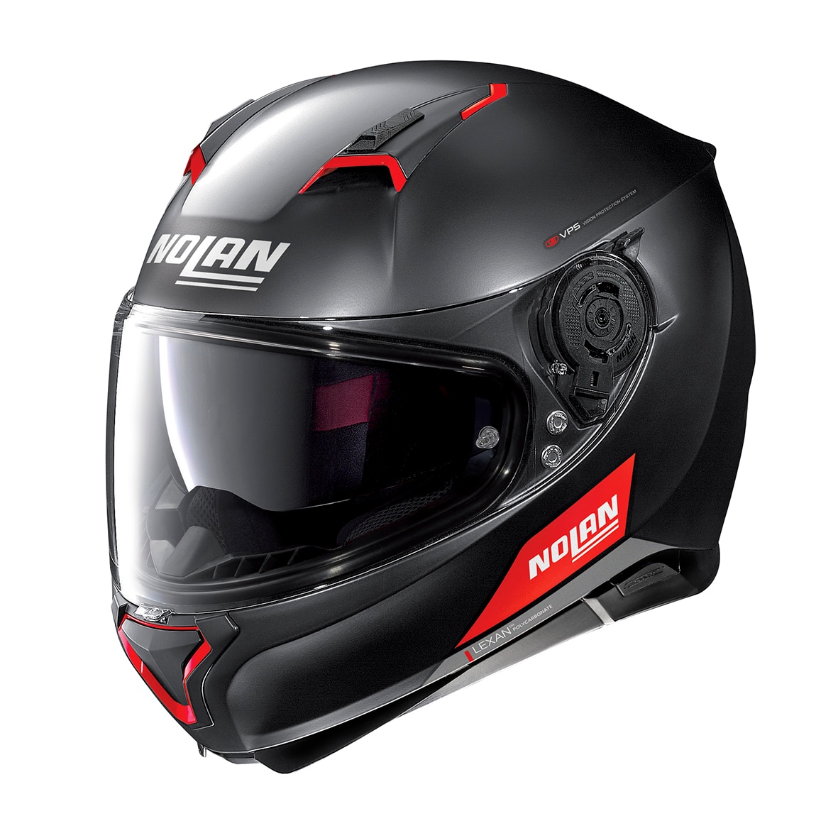 Casca moto NOLAN full-face - N87 Emblema, flat black, 3XL