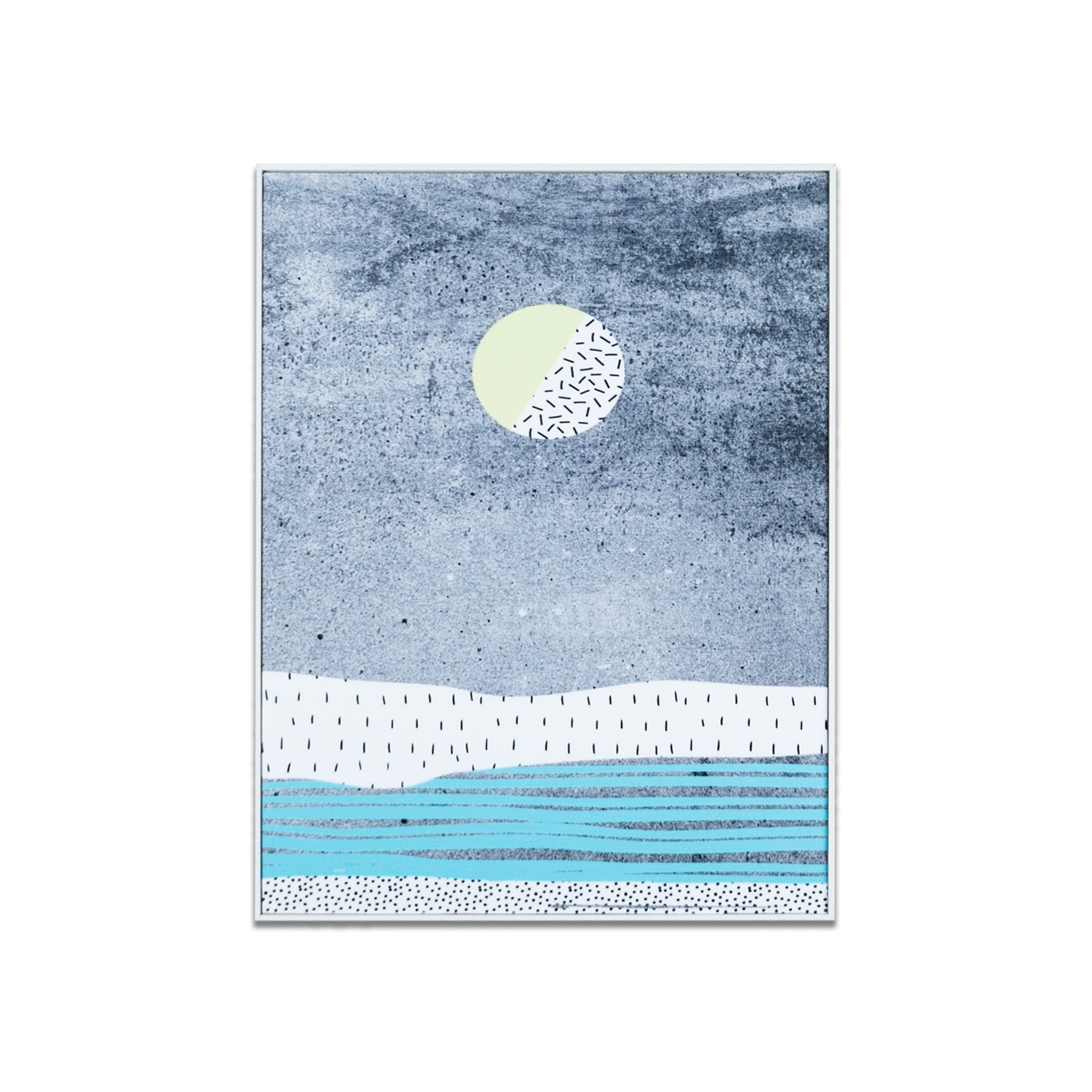 Imagine de perete, 30x40 cm, litoral, La Montagne geta Gagne - Butopea