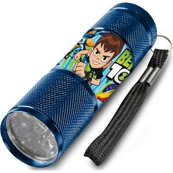 Lanterna LED copii Ben 10 albastra 3 x AAA LR03 Lanterna LED copii Ben 10 albastra 3 x AAA LR03