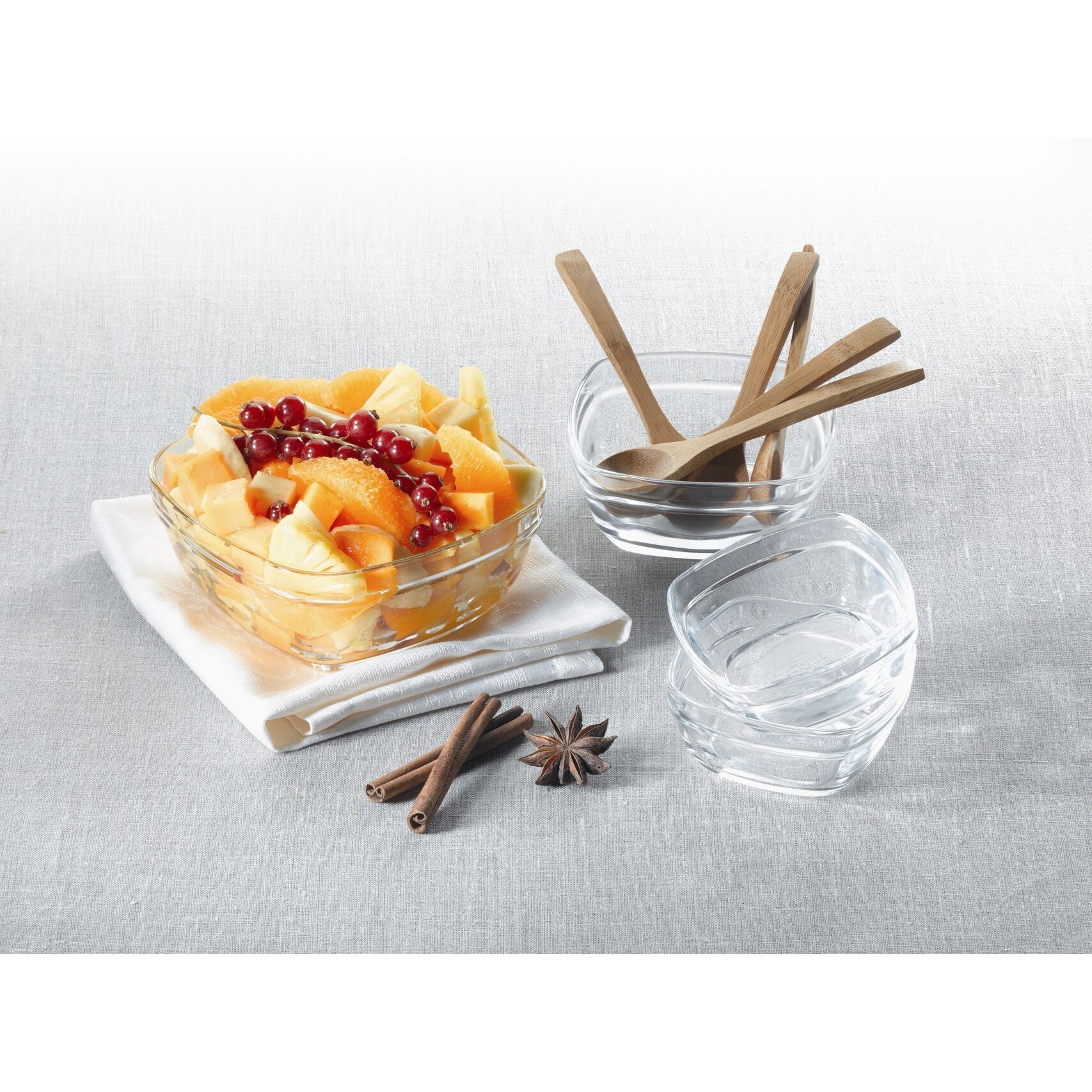 Bol Suprapozabil Duralex Lys Carre Transparent 17x17cm 115cl Sticla Securizata Emag Ro