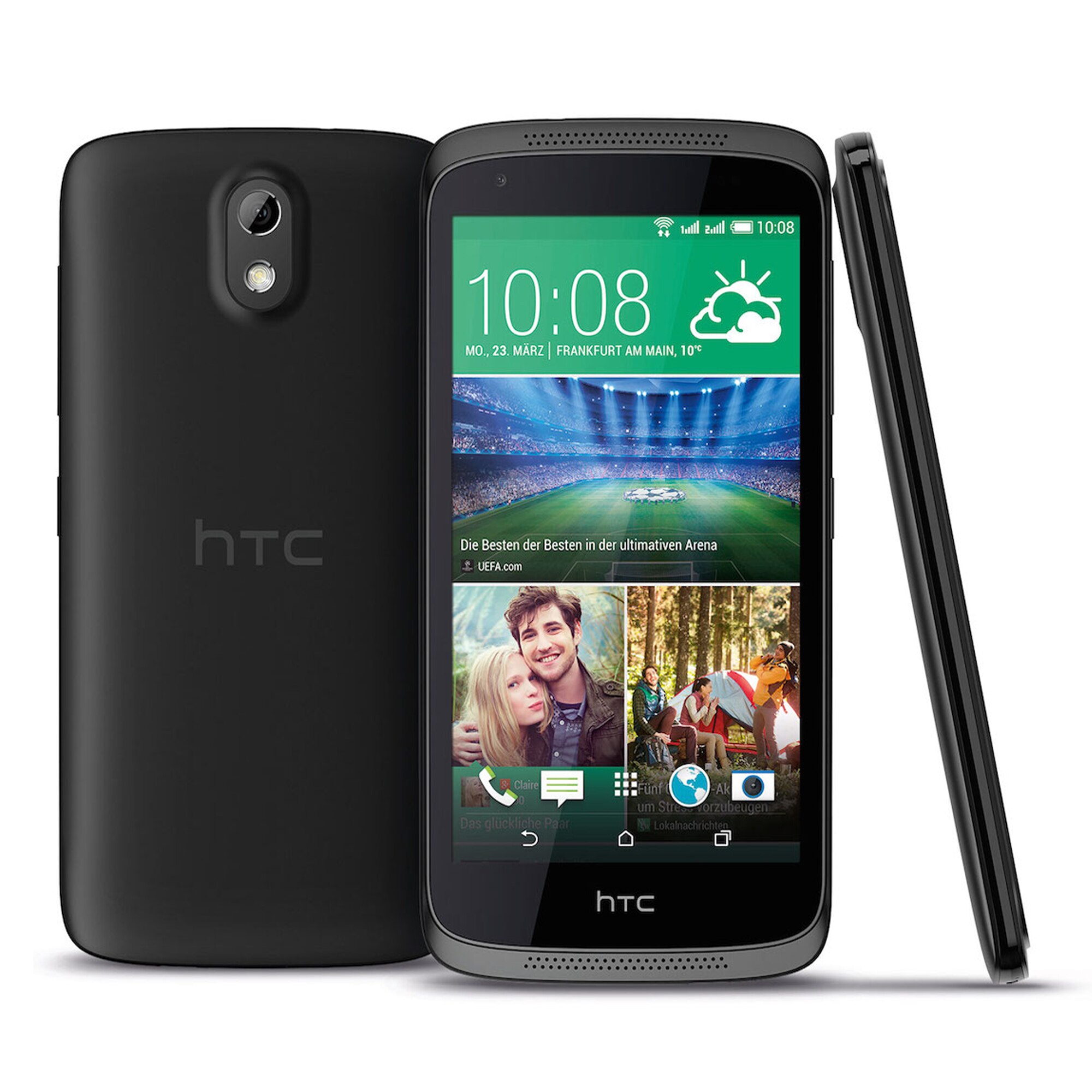 Мобилен Телефон HTC Desire 526G, Dual Sim, 8GB, Черен - eMAG.bg