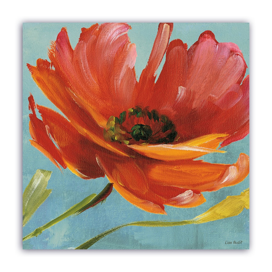 Tablou Canvas - Flori, Primavara, Papadie, Vintage, 80 x 80 cm