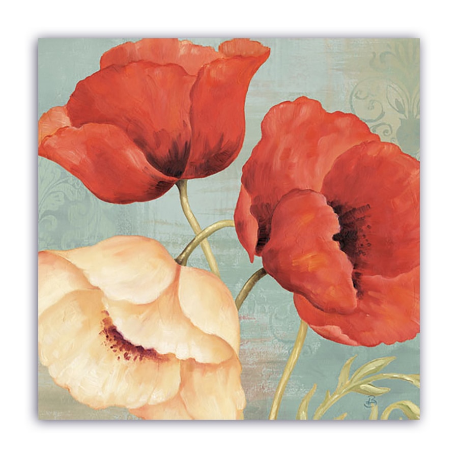 Tablou Canvas - Flori, Primavara, Papadii, Vintage, 100 x 100 cm