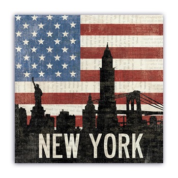 Tablou Canvas - Oras, New York, 100 x 100 cm Tablou Canvas - Oras, New York, 100 x 100 cm