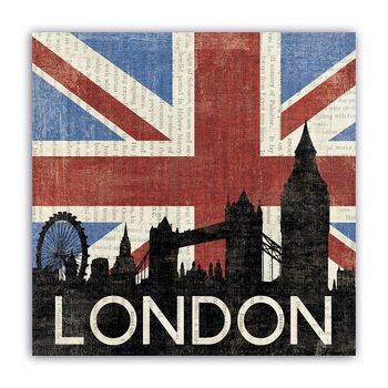 Tablou Canvas - Oras, London, 80 x 80 cm Tablou Canvas - Oras, London, 80 x 80 cm