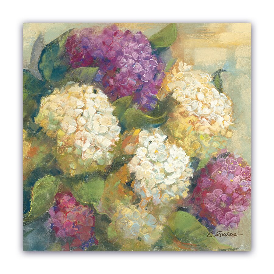 Tablou Canvas - Floral, Liliac, 80 x 80 cm