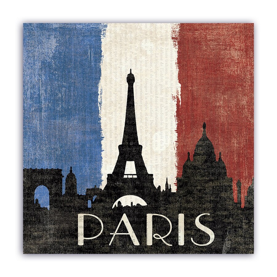 Tablou Canvas - Oras, Paris, 80 x 80 cm