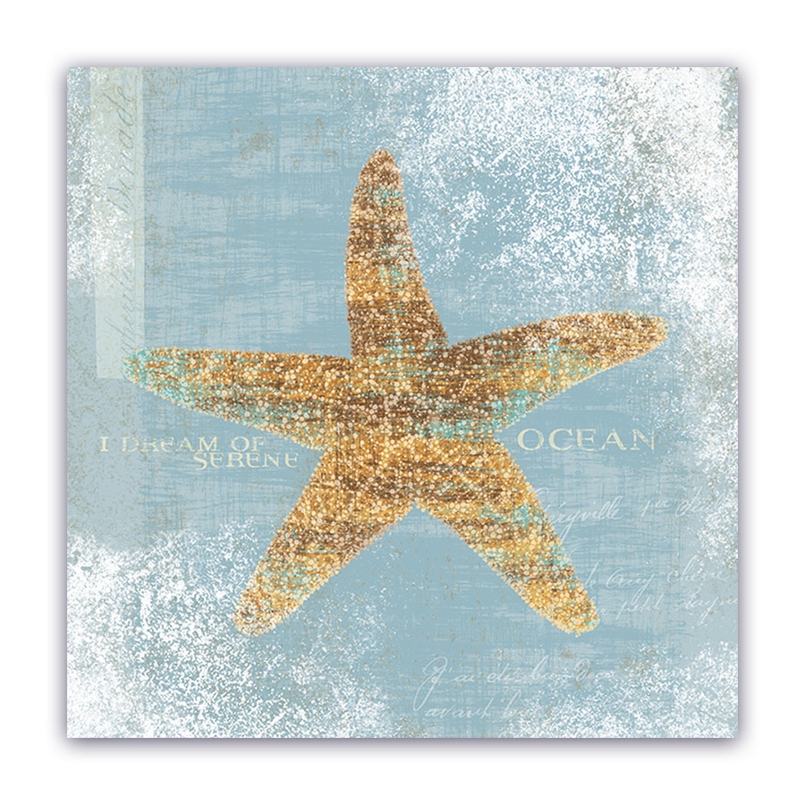 Tablou Canvas - Stea de Mare, Ocean, Baie, 80 x 80 cm
