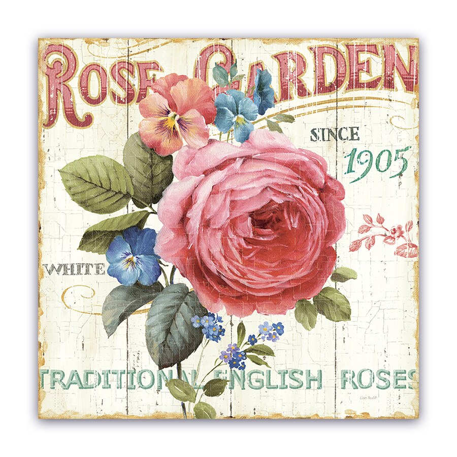 Tablou Canvas - Floral, Trandafi, Roz, 80 x 80 cm