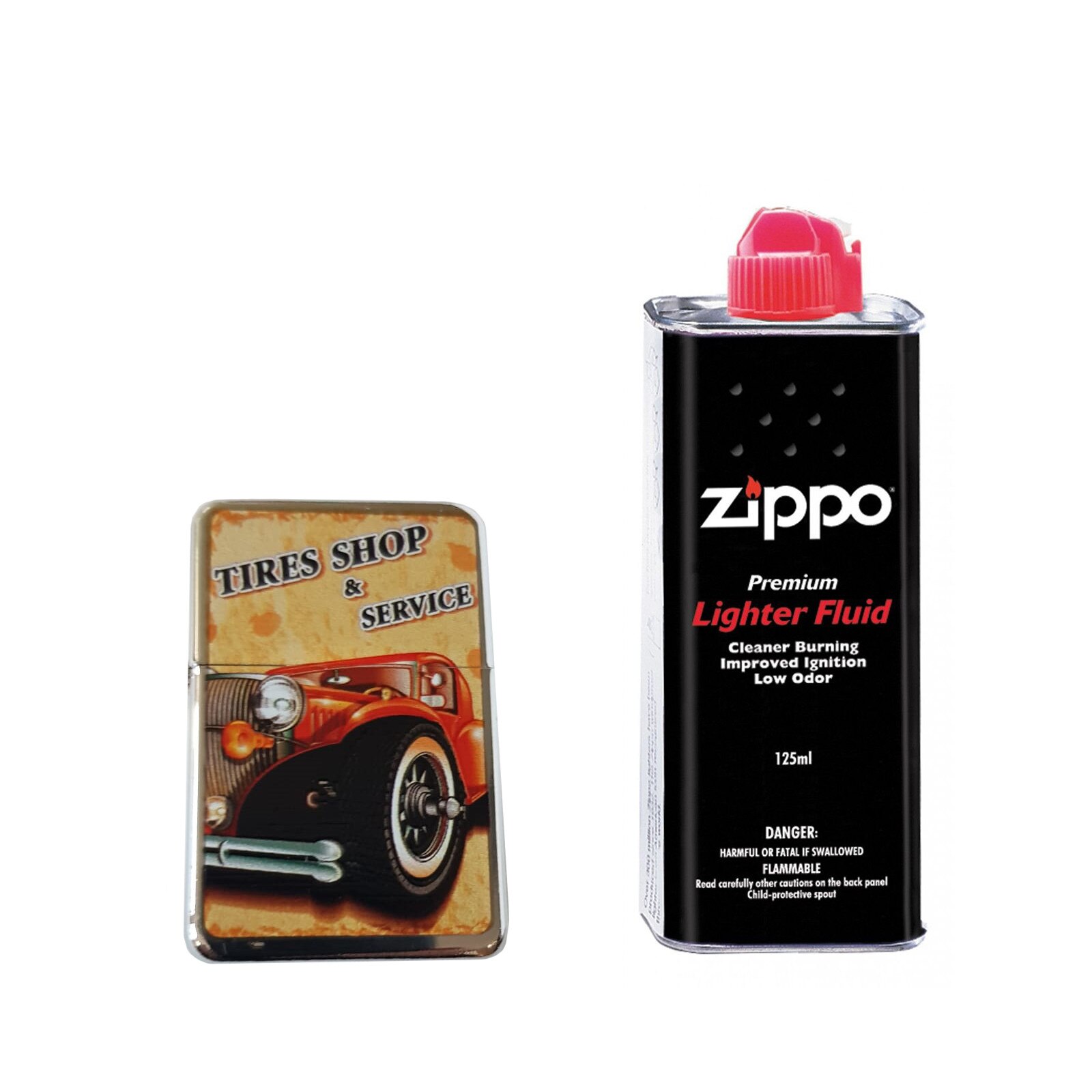 Set Art bricheta metalica model 9 plus benzina