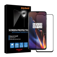Folie sticla OnePlus 6T, 2.5D, Full Glue, Full Cover, Joyshell, Negru