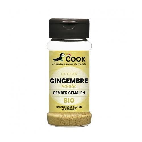 Condiment Ghimbir Macinat Bio 30gr Cook