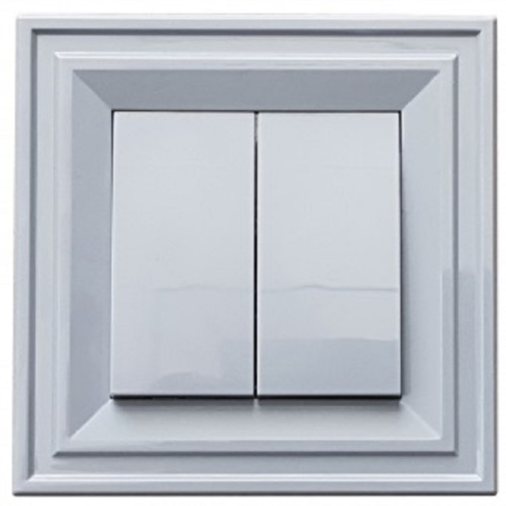 Ключ сериен LB Light CLASSIC 10А, 250V, натурално сиво