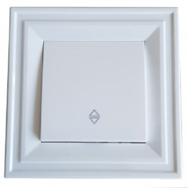 Ключ СХ.6 девиаторен LB Light CLASSIC 10А, 250V, бял