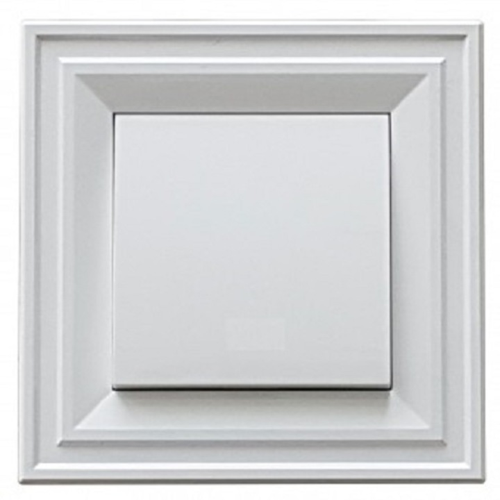 Ключ единичен LB Light CLASSIC 10А, 250V, бял