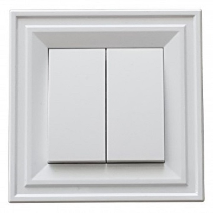 Ключ сериен LB Light CLASSIC 10А, 250V, бял