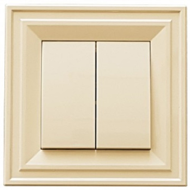 Ключ сериен LB Light CLASSIC 10А, 250V, крем