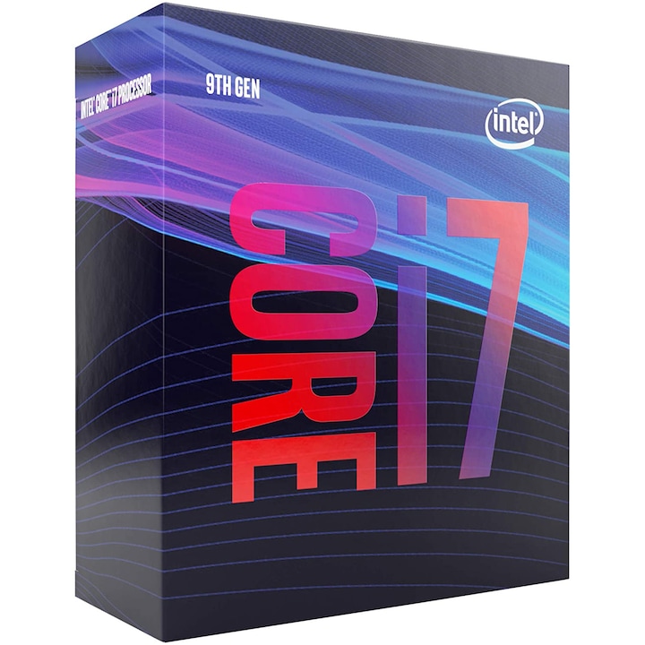 Intel® Core™ i7-9700 Coffee Lake processzor, 3 GHz, 12MB, Socket 1151 - Chipset seria 300