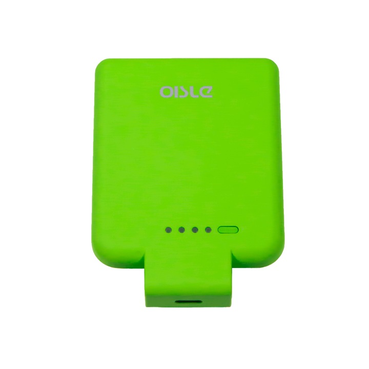 Baterie Externa 2800 mAh Powerbank Slim, iPhone 6, 7, 8, X, XS, FONEX, Verde