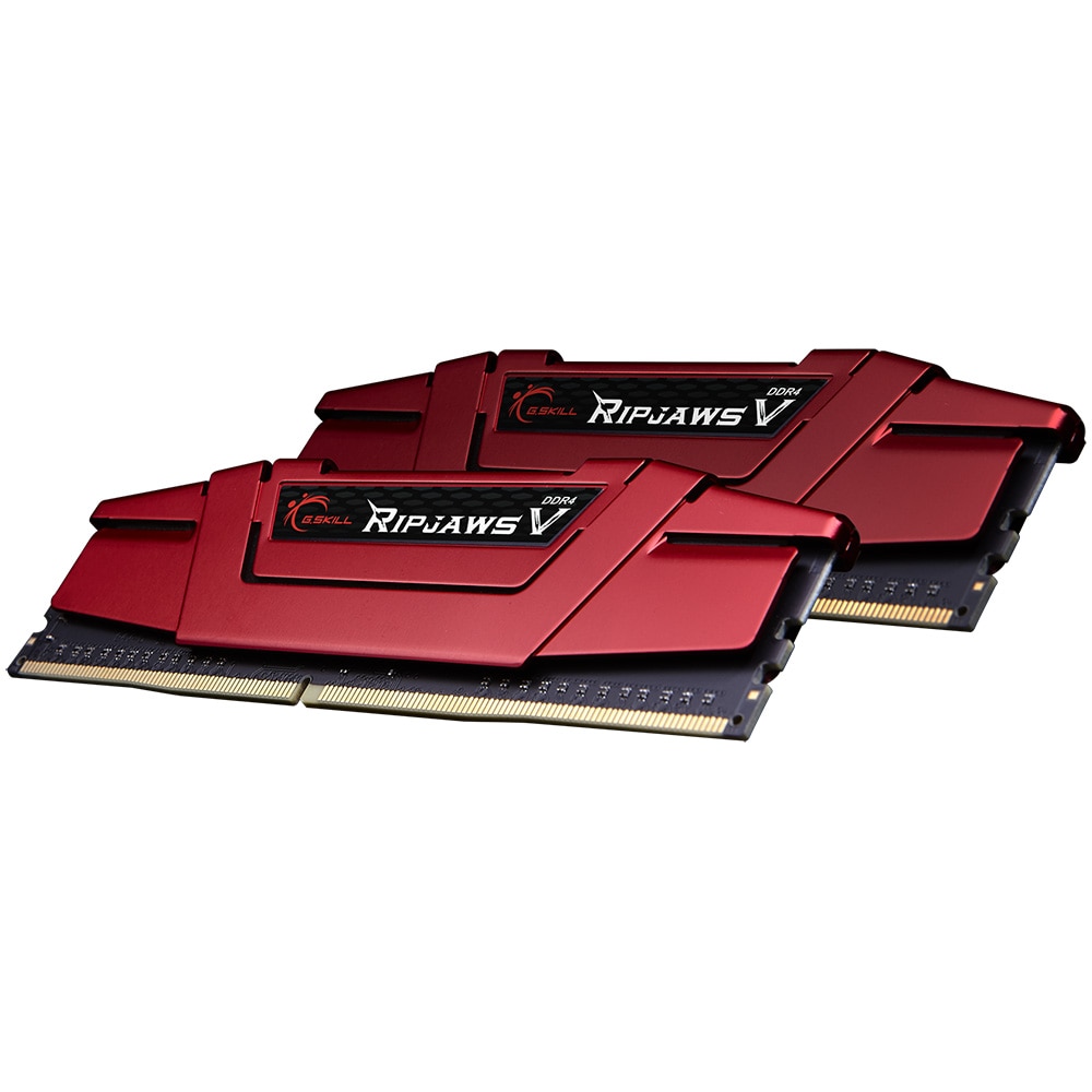 Memorie G.SKILL Ripjaws V, 16GB(2x8GB) DDR4, 3000MHz CL16, Dual