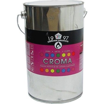 Vopsea alchidica economica Croma, 4 l, Negru Vopsea alchidica economica Croma, 4 l, Negru