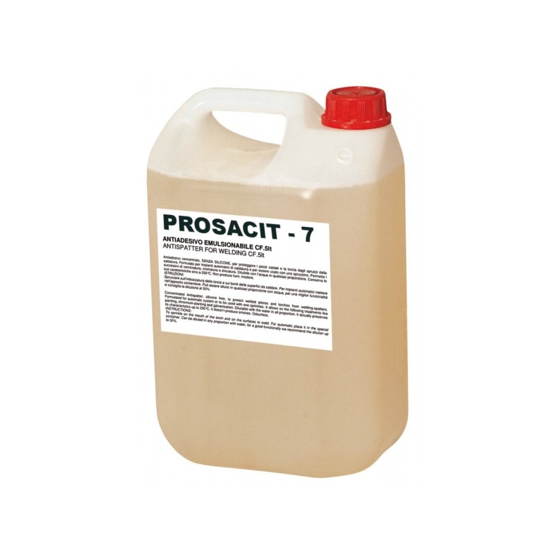 Solutie lichida, Prosacit 7, anti-stropire pentru sudura, 5 l