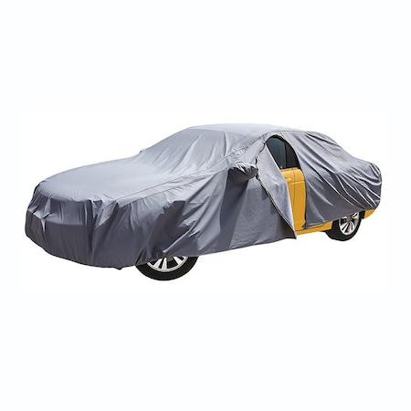 Prelata auto impermeabila 3 straturi RoGroup, marimea L, gri