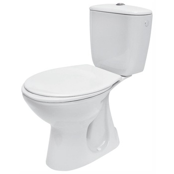 Set Vas WC compact President, Cersanit, cu capac WC duroplast, rezervor WC 3/6L, evacuare in pardoseala Set Vas WC compact President, Cersanit, cu capac WC duroplast, rezervor WC 3/6L, evacuare in pardoseala