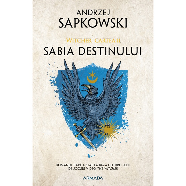 A sors kardja, Witcher 2, Andrzej Sapkowski (Román nyelvű kiadás)