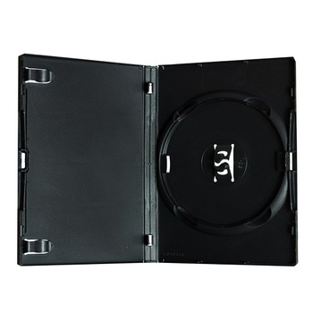 Carcasa DVD 14mm simpla neagra Carcasa DVD 14mm simpla neagra